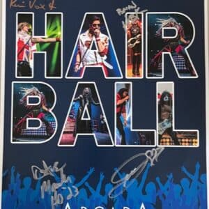 hairball signed 2023 poster