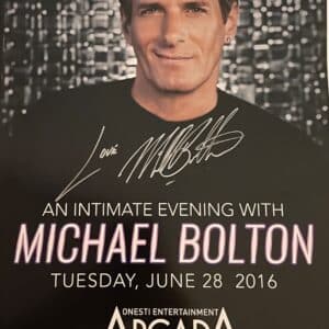 michael bolton poster 6/26/2016