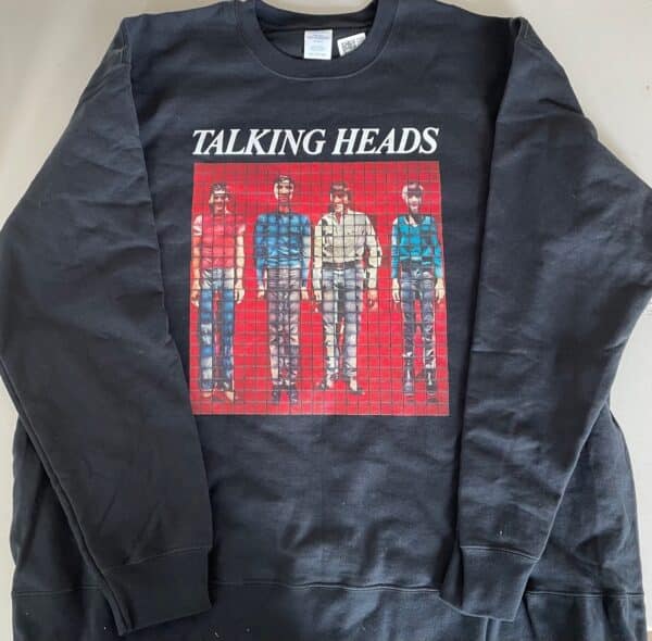 talking heads sweatshirt more songs about buildings and food